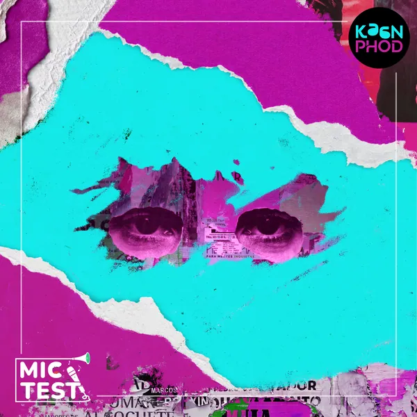 Brand New teaser grid, part one: a torn-paper reveal of Yung Fly's eyes.